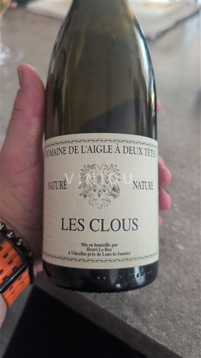 Jura Côtes-du-Jura Domaine L'Aigle à Deux Têtes Les Clous 2019