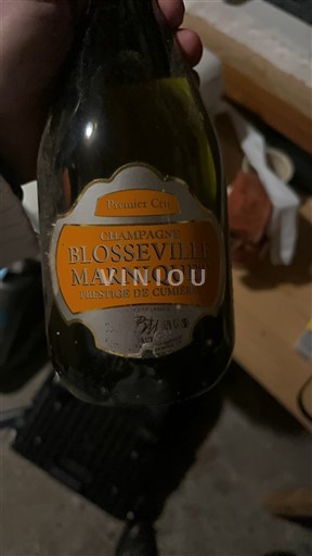 Champagne Șampanie Premier Cru Blosseville Marniquet Prestige de Cumières Nemilésimat