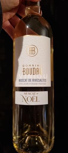 Roussillon Muscat de Rivesaltes Domaine Boudau Muscat de Noël 2025
