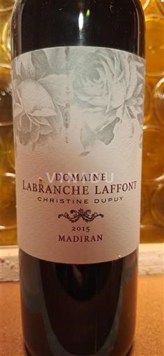 Sud-Vest Madiran Domaine Labranche Laffont 2015