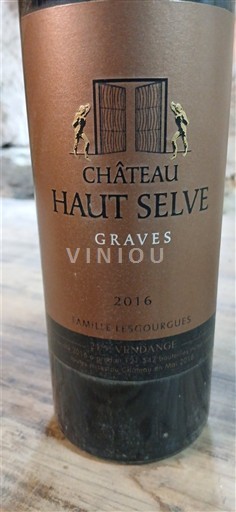 Burdeos Graves Château Haut Selve 2016