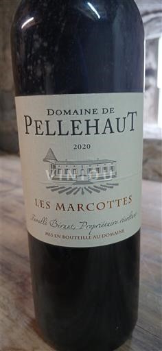 Sud-Vest Côtes de Gascogne Domaine Pellehaut Les Marcottes 2020