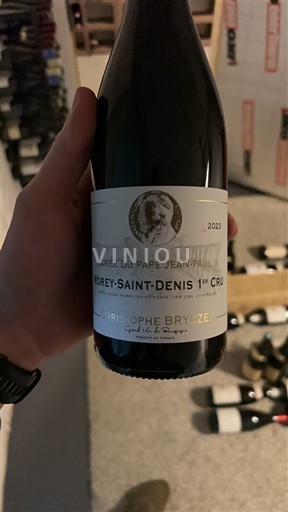 Burgundia Morey-saint-denis Premier Cru Christophe Bryczek du Pape Jean-Paul II 2023