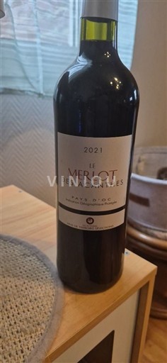 Languedoc și Roussillon Vin de Pays d'Oc Le Merlot des Acanthes 2021