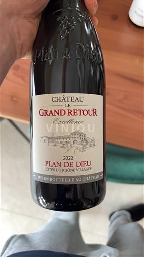 Valle del Ródano No especificado Château Le Grand Retour Excellence 2022