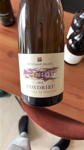 Rhône Valley Condrieu Stéphane Ogier Combe de Malval 2018