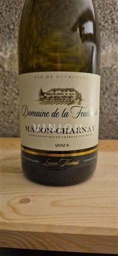 Burgundia Mâcon și mâcon-sate Domaine La Feuillarde 2024