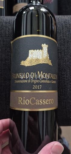 Toscana Brunello di Montalcino Rio Cassero 2017