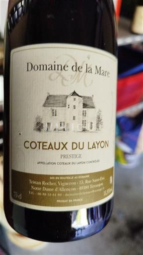 Valea Loarei Dealurile Layon Domaine La Mare Prestige Nemilésimat
