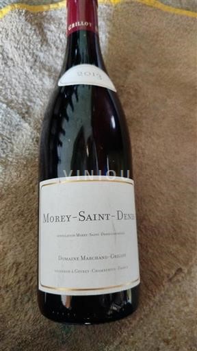 Burgundia Morey-saint-denis Domaine Marchand-Grillot 2013