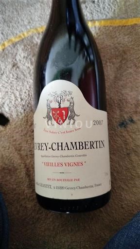 Burgundia Gevrey-Chambertin Geantet Vieilles Vignes 2007