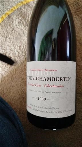 Burgundia Gevrey-Chambertin Premier Cru Premier Cru - Cherbaudes 2009
