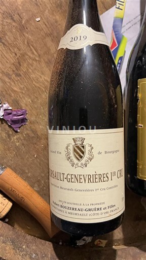 Burgundi Meursault Premier Cru Domaine Michel Bouzereau-Gruère et Filles Genevrieres 2019