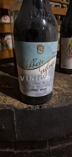 Jura Arbois Henri Maire L’Abbaye engloutie 2006