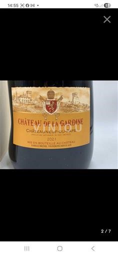 Valea Ronului Châteauneuf-du-Pape Château La Gardine 2021