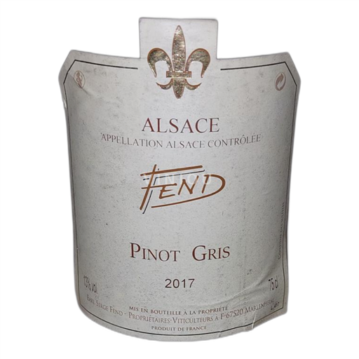 Alsácia Não especificado Fend 2017