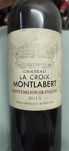 Burdeos Saint-Émilion Gran Cru Château La Croix Montlabert 2015