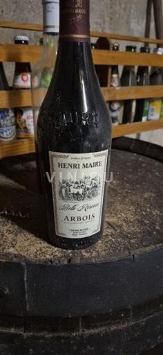 Jura Arbois Henri Maire Rouge Réserve Nemilésimat