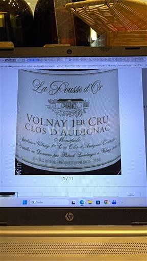 Бургундія Вольне Premier Cru La Pousse d'Or Clos d'Audignac 2021