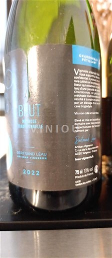 Valea Loarei Crémant de Loire Bertrand Léau 2022