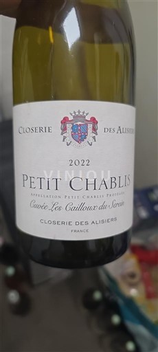Bourgondië Petit-Chablis Closerie des Alisiers Les Cailloux du Serpent 2022
