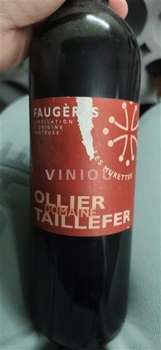 Languedoc Faugères Domaine Ollier Taillefer Les Murettes 2011
