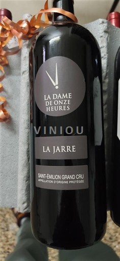 Burdeos Saint-Émilion Gran Cru La Dame de Onze Heures La Jarre Sin añada