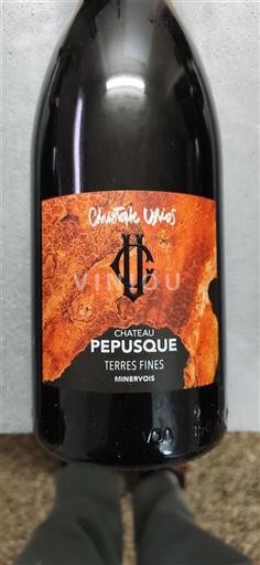 Languedoc Minervois Château Pépusque Terres Fines Ohne Jahrgang