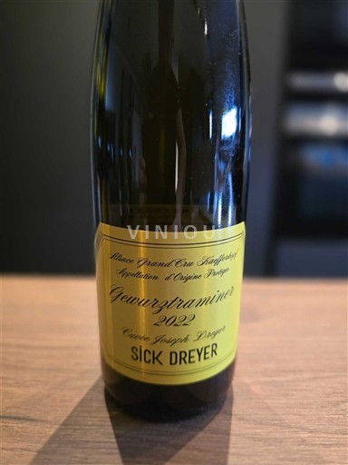 Alsácia Alsácia Grand Cru Grand Cru Sick Dreyer Gewurztraminer Grand Cru KAEFFERKOPF Joseph Dreyer 2022