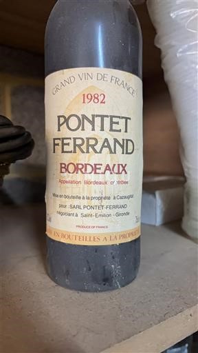 Бордо Pontet Ferrand 1982