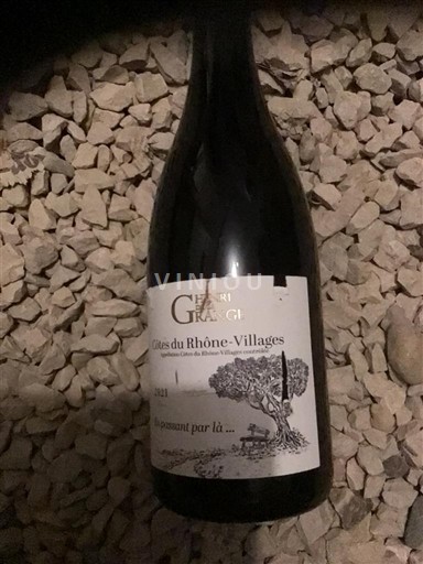 Valea Ronului Côtes-du-rhône-villages Henri de la Grange En passant par là 2021