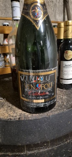 Champagne Șampanie VIN DE FOU Célébration Blanc de Blancs Nemilésimat