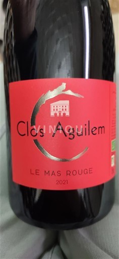 Languedoc Nespecificat Clos Aguilem Le Mas Rouge 2021