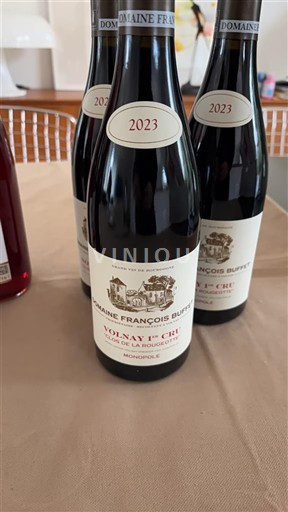 Burgundia Volnay Premier Cru Domaine François Buffet Clos de la Rougeotte Monopole 2023