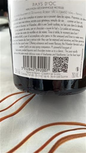 Languedoc și Roussillon Vin de Pays d'Oc Domaine Les Domaines Robert Vic Nemilésimat