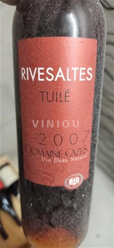 Roussillon Rivesaltes Domaine Cazes Tuile 2007