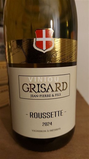 Savoia și Bugey Roussette-de-Savoie Domaine Grisard Roussette 2024