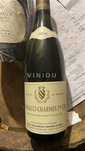Burgundi Meursault Premier Cru Domaine Boizreau-Gruère et Fils 2018
