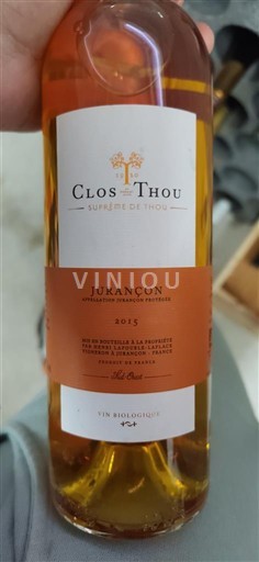 Sudoeste Jurançon Clos Thou 2015