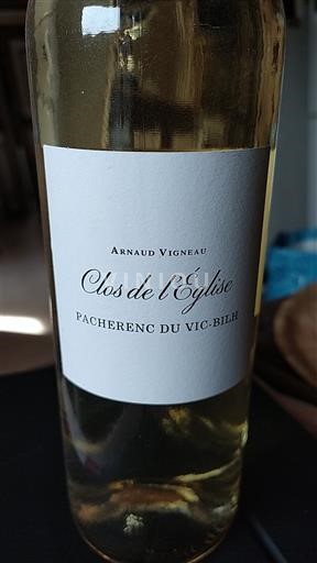 Sud-Vest Pacherenc-du-vic-bilh Arnaud Vigneau - Clos de l'Église 2024