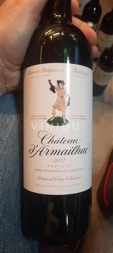 Бордо Пойяк Château Armailhac 2017