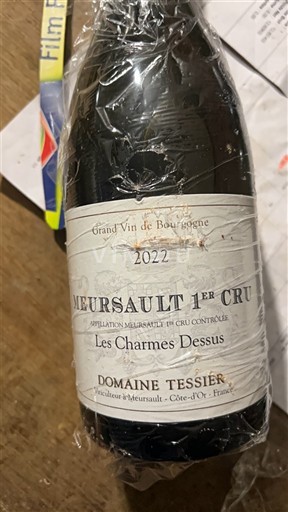 Burgundia Meursault Premier Cru Domaine Tessier Les Charmes Dessus 2022