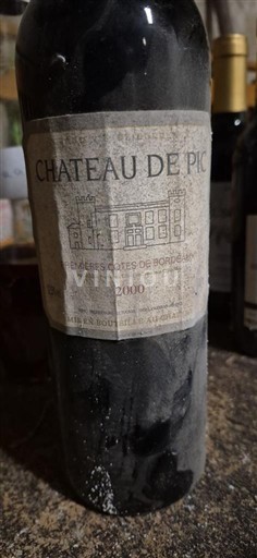 Bordeaux Premières-Côtes-de-Bordeaux Château Pic 2000