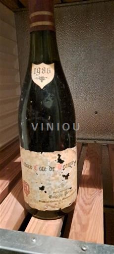 Burgundia Auxey-duresses Eugène Perrier 1986