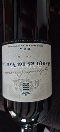 La Rioja Rioja Marques de Vargas 2016