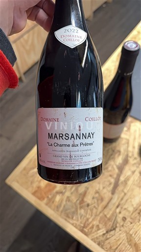Burgundia Marsannay Domaine Collot La Charme aux Prêtres 2022