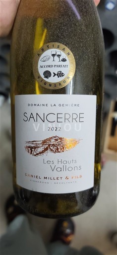 Loire-dalen Sancerre Domaine La Gemière Les Hauts Vallons 2022