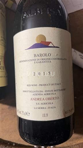 Piemonte Barolo Andrea Oberto 2015