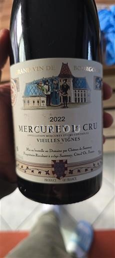 Burgundy Mercurey Premier Cru Domaine Château de Santenay Vieilles Vignes 2022