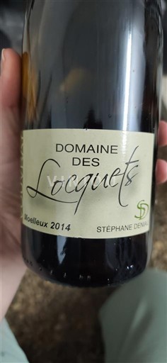 Valea Loarei Vouvray Domaine Loquets Moelleux 2014
